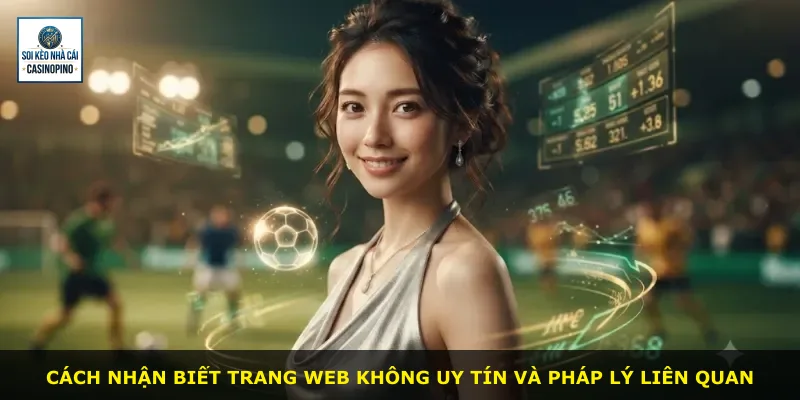 Cách nhận biết trang web không uy tín và pháp lý liên quan