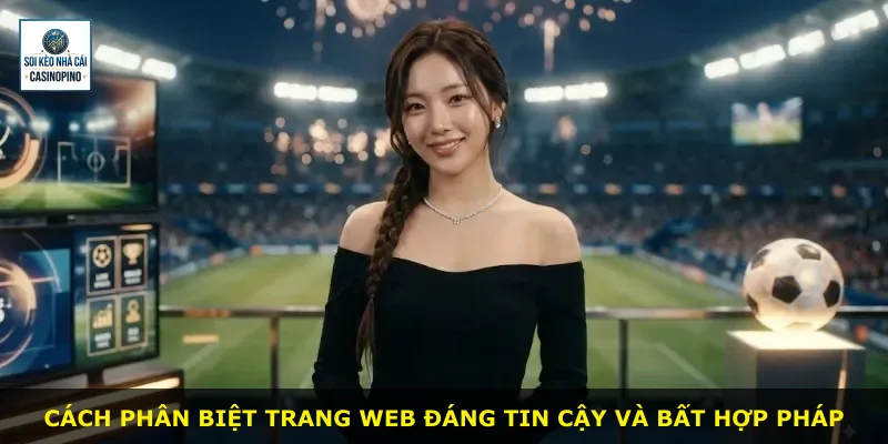 Cách phân biệt trang web đáng tin cậy và bất hợp pháp