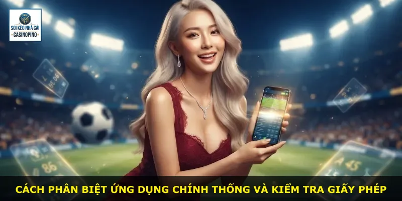 Cách phân biệt ứng dụng chính thống và kiểm tra giấy phép