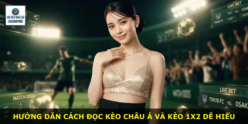 Hướng dẫn cách đọc kèo châu Á và kèo 1X2 dễ hiểu