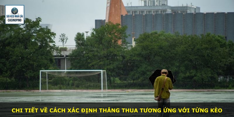 Chi tiết về cách xác định thắng thua tương ứng với từng kèo