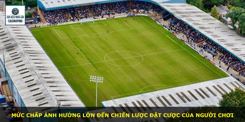 Mức chấp ảnh hưởng lớn đến chiến lược đặt cược của người chơi