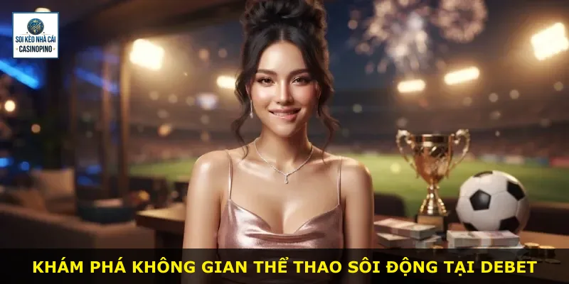 Khám phá không gian thể thao sôi động tại Debet
