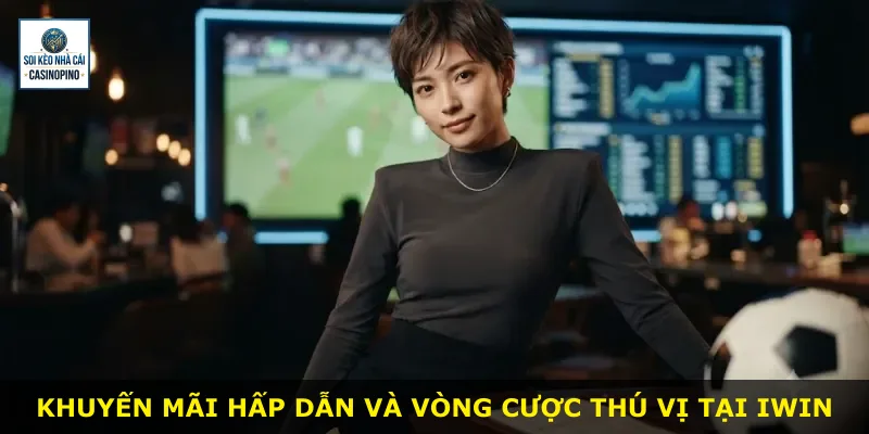 Khuyến mãi hấp dẫn và vòng cược thú vị tại Iwin