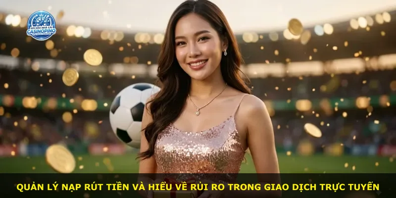 Quản lý nạp rút tiền và hiểu về rủi ro trong giao dịch trực tuyến