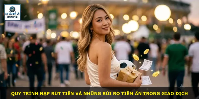 Quy trình nạp rút tiền và những rủi ro tiềm ẩn trong giao dịch