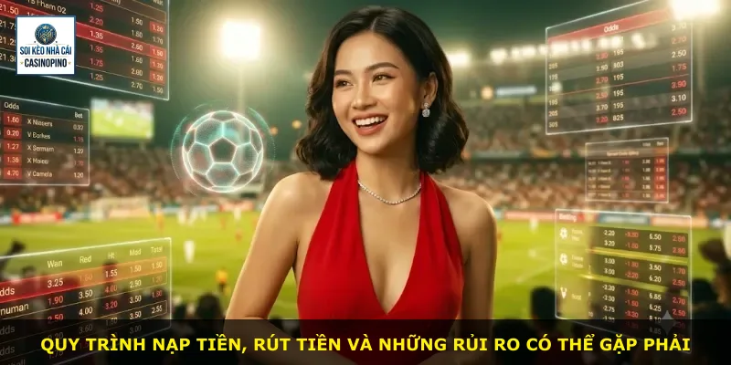 Quy trình nạp tiền, rút tiền và những rủi ro có thể gặp phải