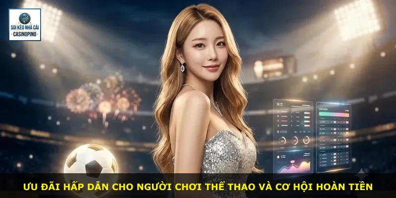 Ưu đãi hấp dẫn cho người chơi thể thao và cơ hội hoàn tiền