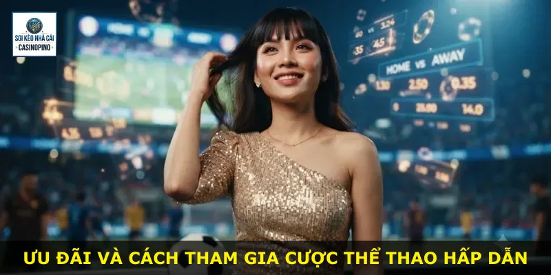 Ưu đãi và cách tham gia cược thể thao hấp dẫn